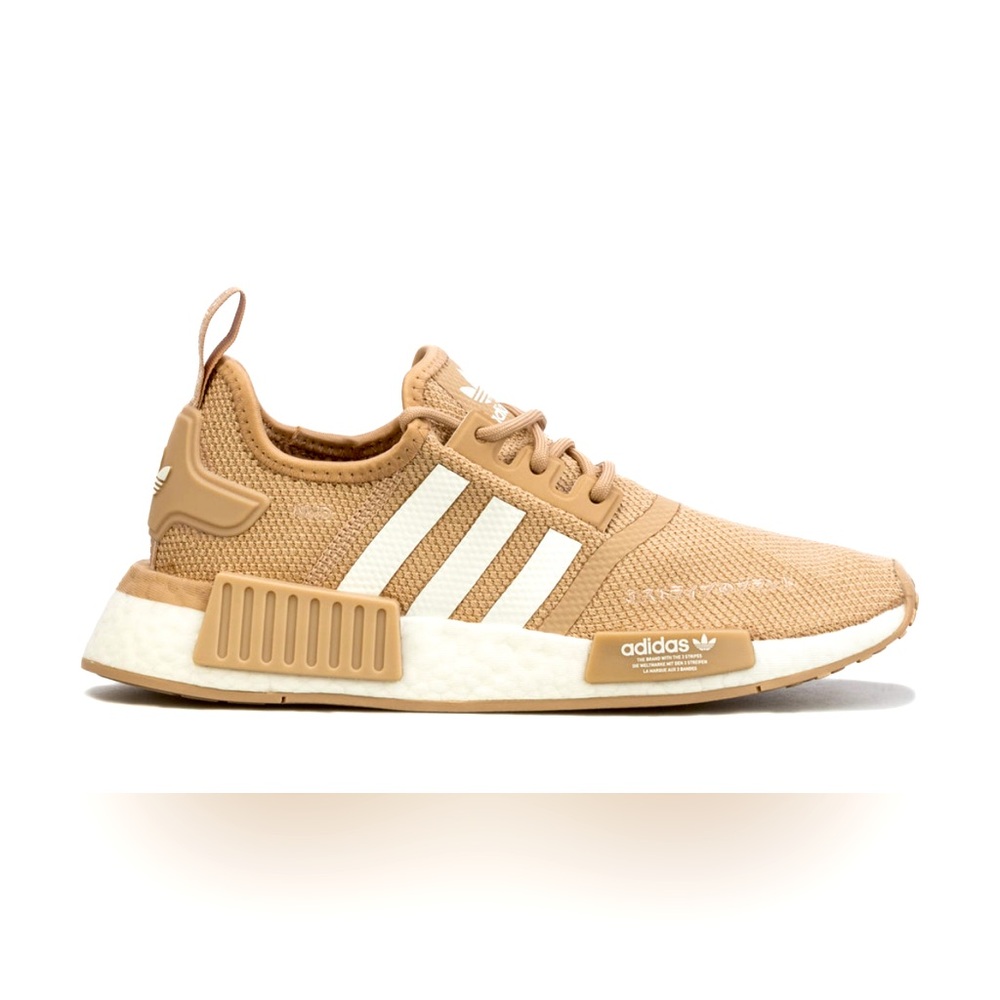 NMD_R1 Womens Lifestyle Shoes NIB 100% Authentic sz. 7 run bigger (Beige)